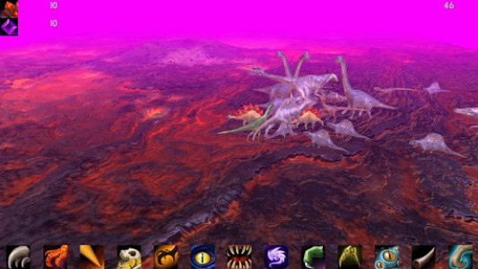 اسکرین شات بازی Battle of legends Dinosaur 2