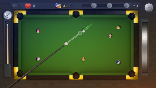 اسکرین شات بازی 8 Ball Hero - relaxing billiards game 2