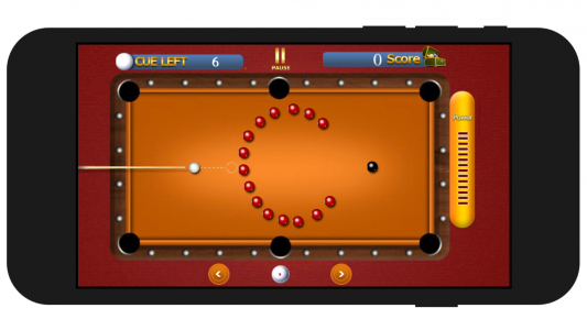 اسکرین شات بازی Pool Table Game 5