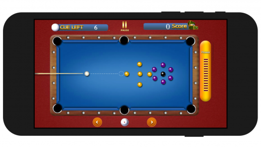 اسکرین شات بازی Pool Table Game 4