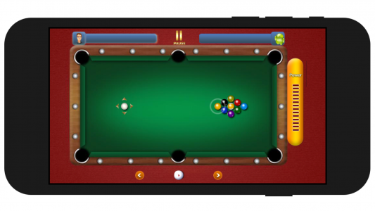 اسکرین شات بازی Pool Table Game 3