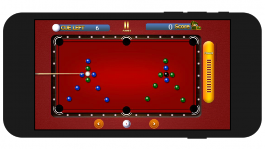 اسکرین شات بازی Pool Table Game 6