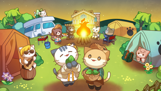 اسکرین شات بازی Cat Forest - Healing Camp 1