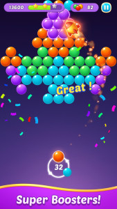 اسکرین شات بازی Bubble Shooter Gem Puzzle Pop 2