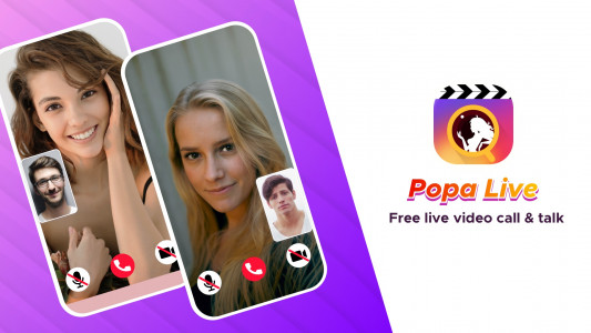 اسکرین شات برنامه Popa Live Video Call 7