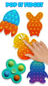 اسکرین شات بازی Pop It Fidget - Popping Bubbles & Anti-Stress Toys 2