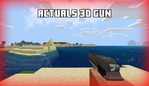 اسکرین شات برنامه Gun Mod for Minecraft 1