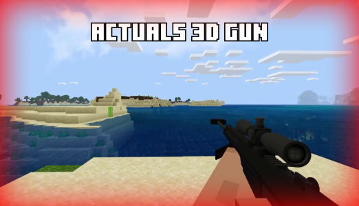 اسکرین شات برنامه Gun Mod for Minecraft 2