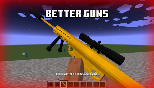 اسکرین شات برنامه Gun Mod for Minecraft 4