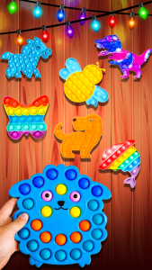 اسکرین شات بازی Pop It Sensory : Fidget Games 4