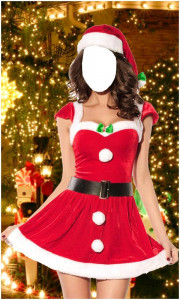 اسکرین شات برنامه Christmas Women Santa Dress 2