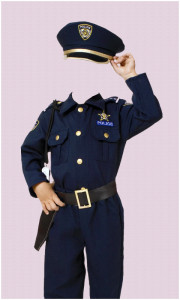 اسکرین شات 1 برنامه Police Dress For Child App