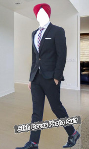 اسکرین شات 1 برنامه Sikh Dress Photo Suit