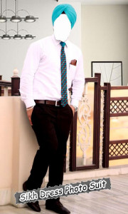 اسکرین شات 4 برنامه Sikh Dress Photo Suit