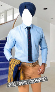 اسکرین شات 5 برنامه Sikh Dress Photo Suit