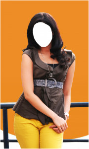 اسکرین شات 2 برنامه Stylish Indian Girl Photo Suit