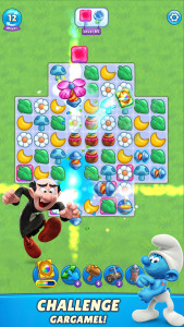اسکرین شات 2 بازی Smurfs Magic Match