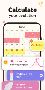 اسکرین شات برنامه Period Calendar Period Tracker 3