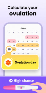 اسکرین شات برنامه Period Calendar Period Tracker 3