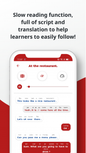 اسکرین شات برنامه English ー Listening・Speaking 5