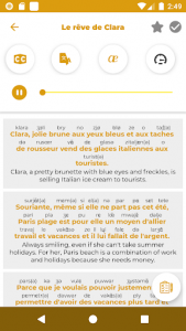 اسکرین شات برنامه Learn French - Listening and Speaking 5