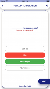 اسکرین شات برنامه French GrammarーLessons・Tests 3