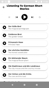 اسکرین شات برنامه Learn German - Listening And Speaking 8