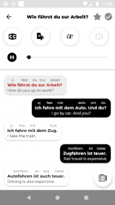 اسکرین شات برنامه Learn German - Listening And Speaking 5