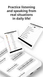 اسکرین شات 2 برنامه German ー Listening・Speaking