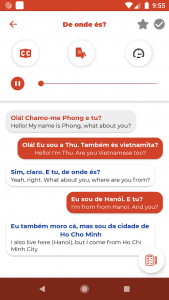 اسکرین شات برنامه Learn Portuguese - Listening and Speaking 5