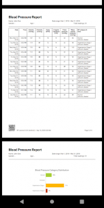 اسکرین شات برنامه BP Journal - Blood Pressure Diary 8