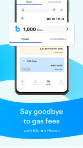اسکرین شات 4 برنامه Blocto: Crypto Wallet & NFTs
