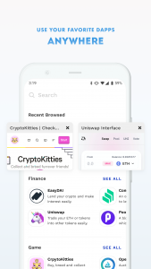 اسکرین شات برنامه Blocto - Dapp Browser and Crypto Wallet 3