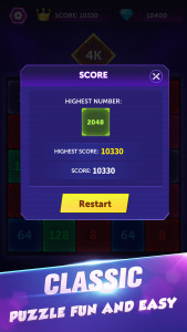 اسکرین شات بازی Diamond Magic 2048 4