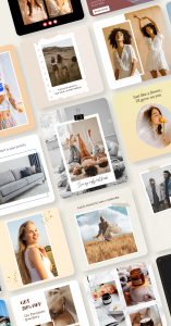 اسکرین شات 2 برنامه Post Maker for Social Media