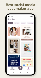اسکرین شات 8 برنامه Post Maker for Social Media