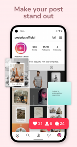 اسکرین شات 5 برنامه Post Maker for Social Media