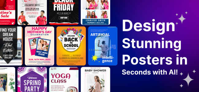 اسکرین شات 1 برنامه Flyer Maker & Poster Maker
