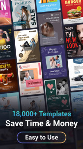 اسکرین شات 1 برنامه Poster Maker, Flyer Maker