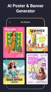 اسکرین شات 4 برنامه Poster Maker, Flyer Maker