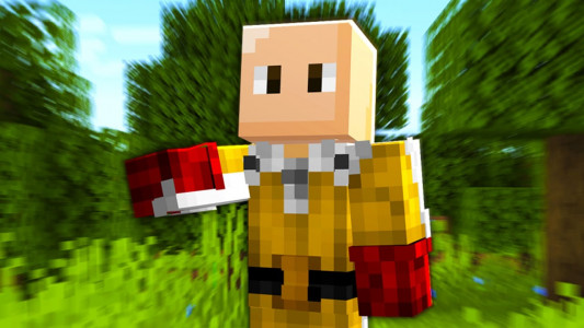 اسکرین شات برنامه Saitama One Punch Man Mod MCPE 3