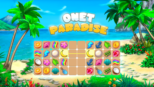 اسکرین شات بازی Onet Paradise - match two tiles 1