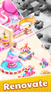 اسکرین شات 3 بازی Merge Restaurant: Makeover