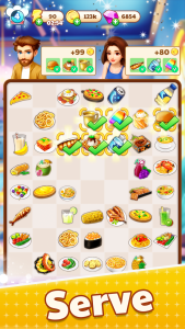 اسکرین شات 1 بازی Merge Restaurant: Makeover