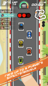 اسکرین شات بازی Pocket Racing 4