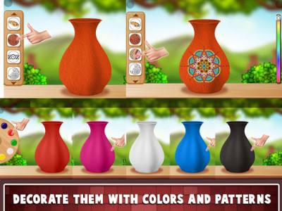 اسکرین شات بازی Pottery Simulation - Create Fashionable Clay Art 8