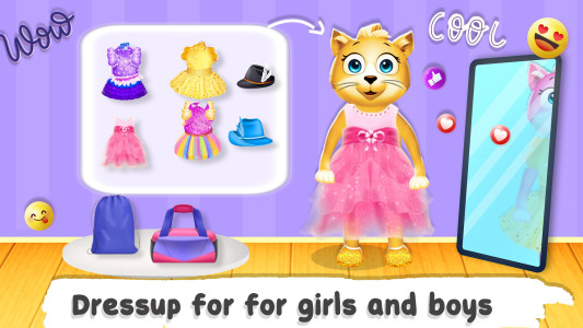 اسکرین شات 3 بازی Virtual Pet Care BabySitter