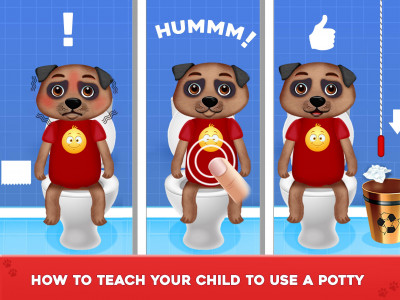اسکرین شات بازی Baby’s Potty Training - Toilet 2
