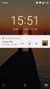 اسکرین شات برنامه Vinyl Music Player 2