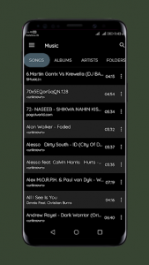 اسکرین شات برنامه Music Player - MP3 Player Pro 3